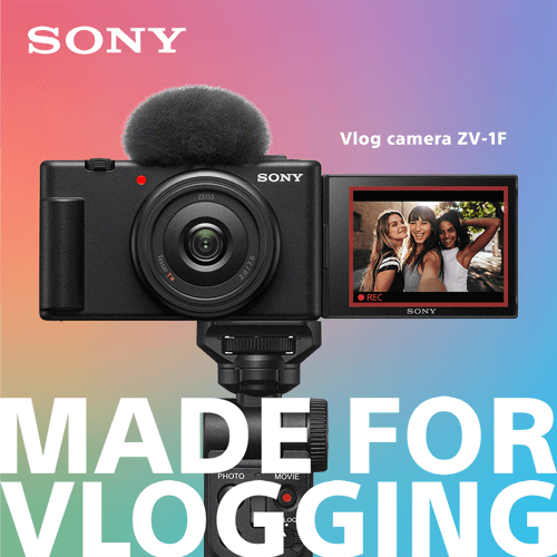 Sonys ZV-1F Vlogging-Kamera ist der ideale Einstieg für angehende Influencer und Vlogger.