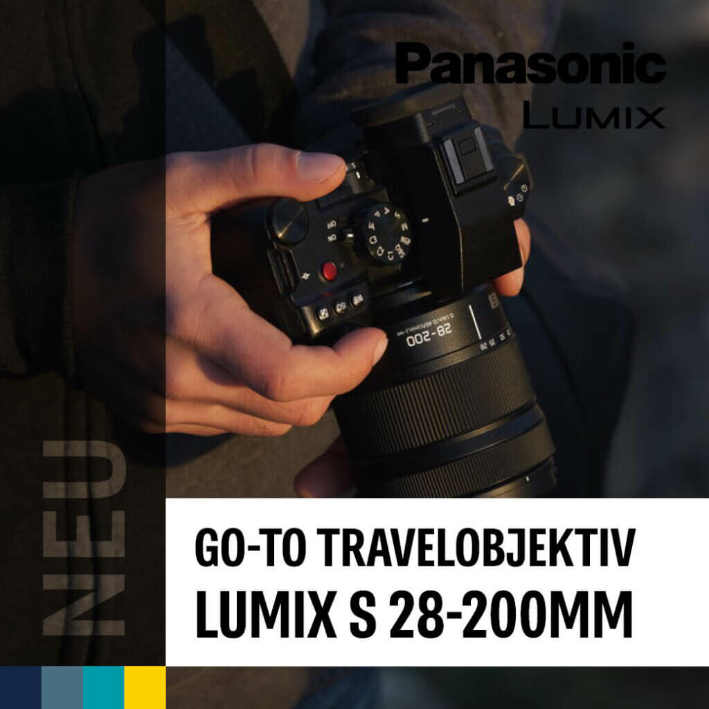 Ultrakompaktes Zoom-Objektiv: Panasonic Lumix S 28-200mm F4-7.1 Makro