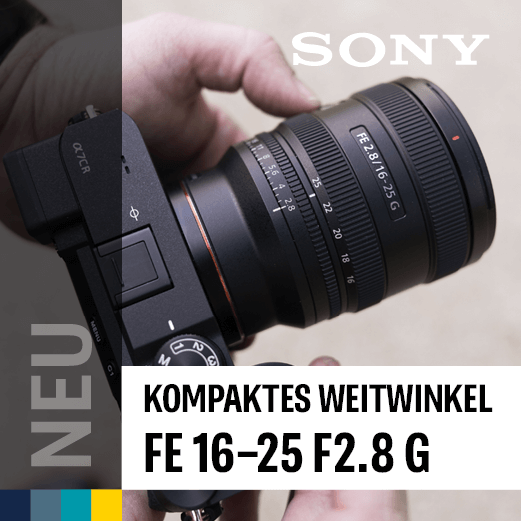 Gestochen scharfe Details | Das Sony FE 16–25 mm F2.8 G